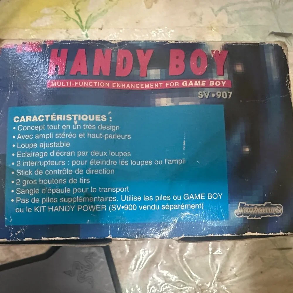 Handy Boy HandHeld All In One For Nintendo Game Boy DMG-001 SV 907 Complete NICE